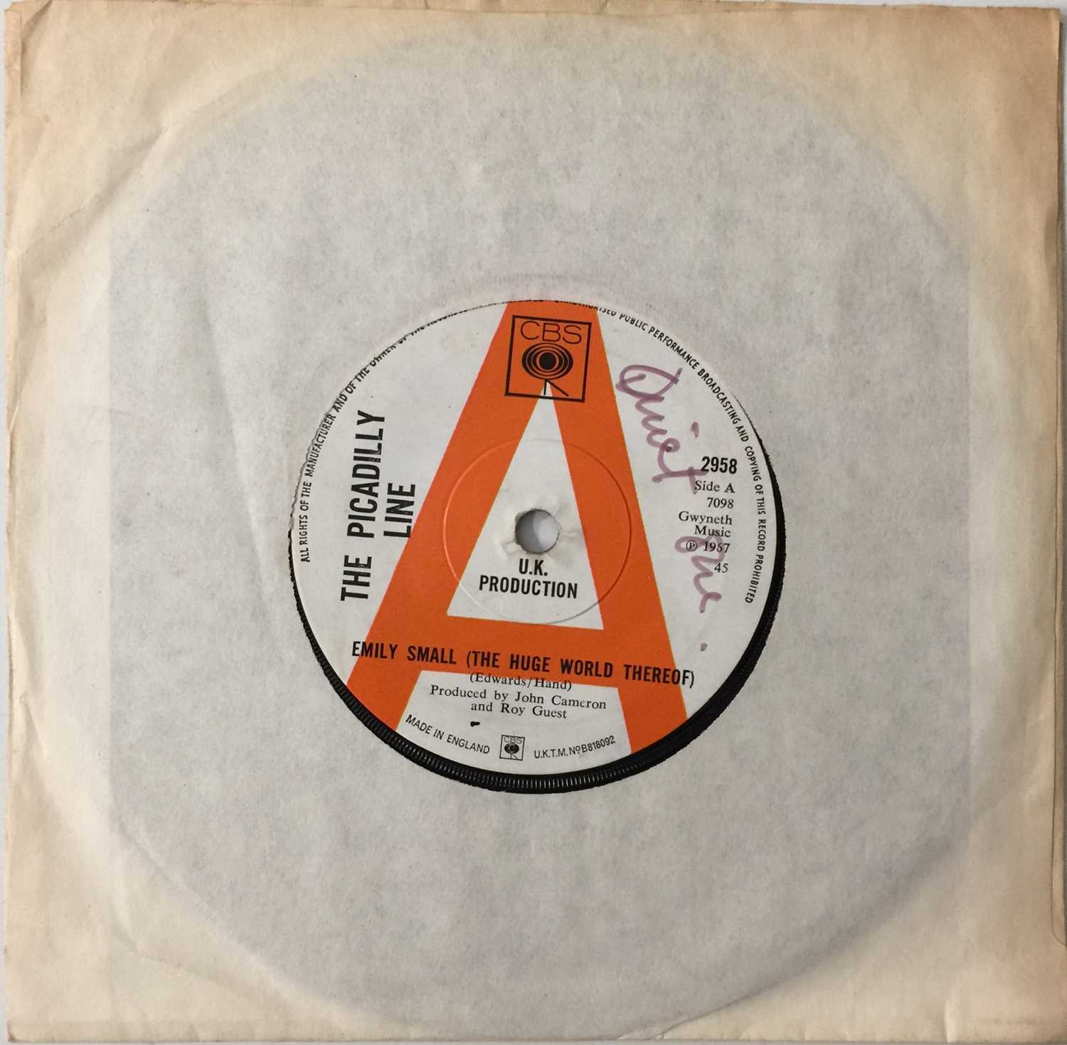 Lot 368 - THE PICADILLY LINE - EMILY SMALL 7" (PROMO - CBS 2958)