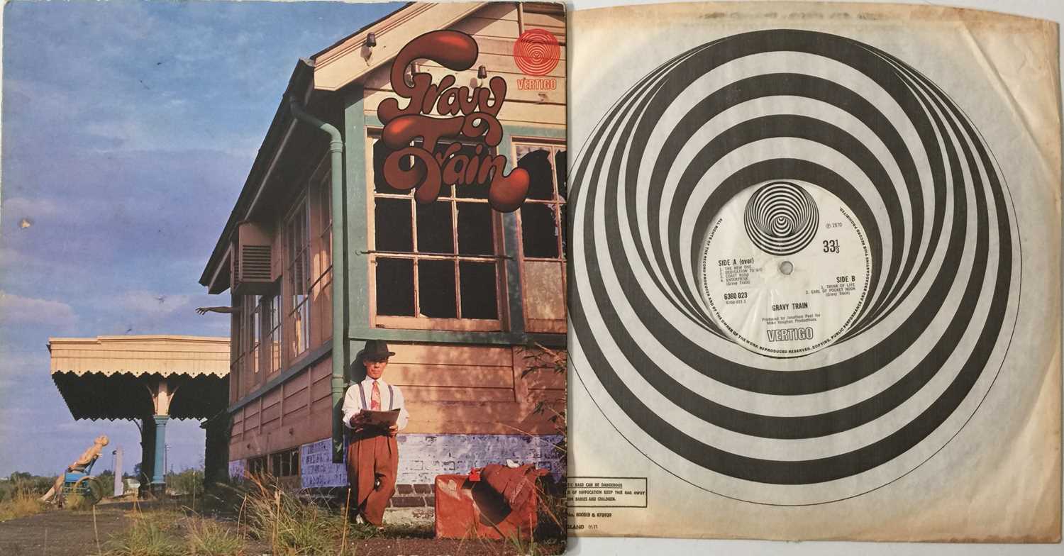 Lot 339 - GRAVY TRAIN - S/T LP (UK OG - VERTIGO SWIRL -