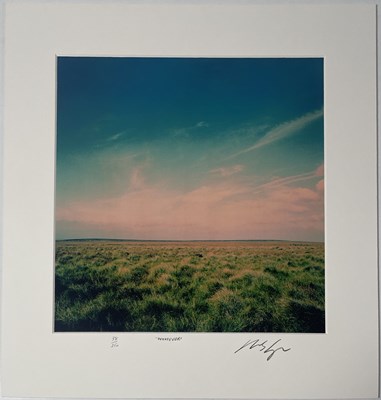 Lot 184 - OASIS - MICHAEL SPENCER JONES TWICE SIGNED 'WHATEVER' LIMITED EDITION PHOTO PRINT.