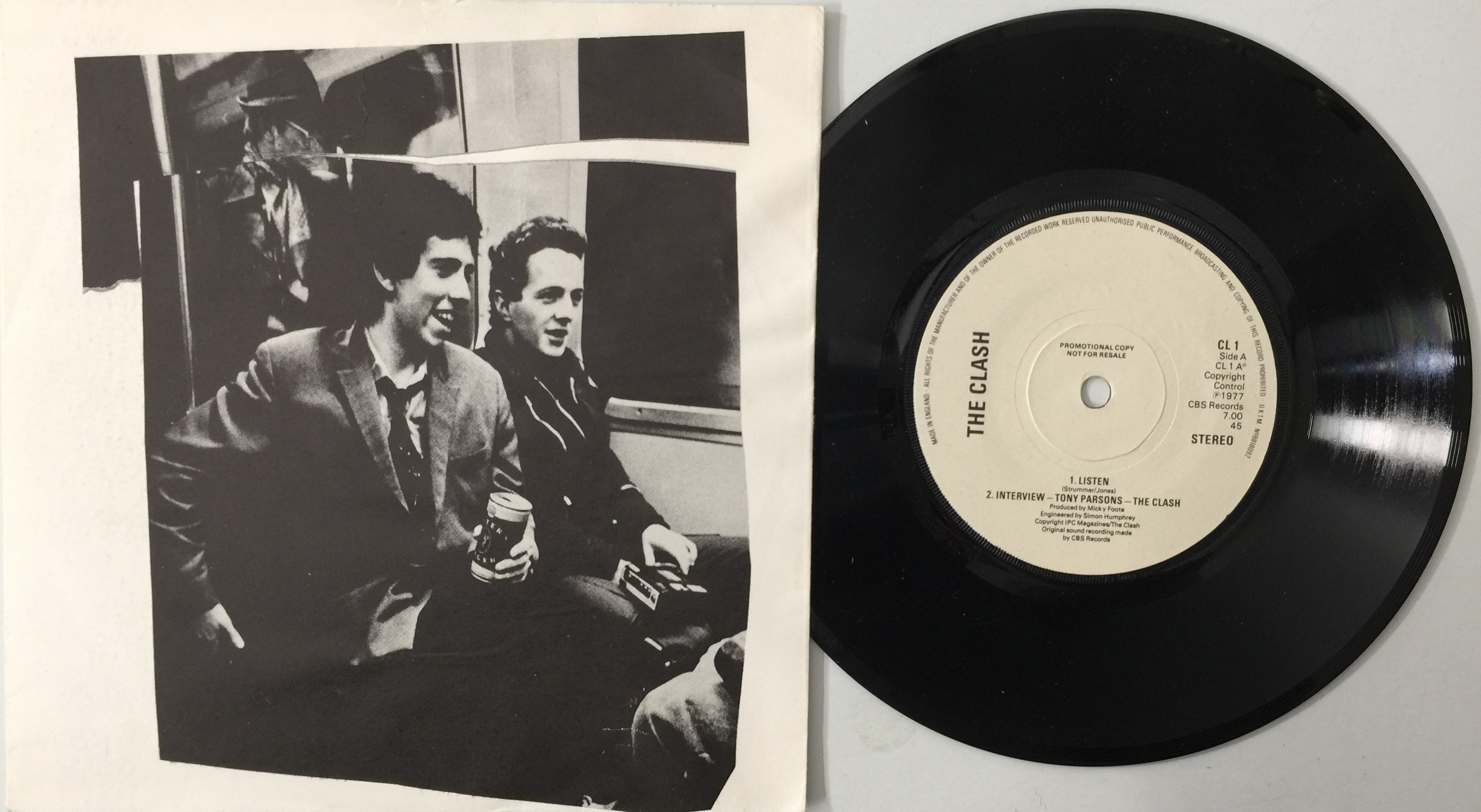 The Clash Capitol Radio Shakedown＜限定盤/Clear Vinyl＞ LP