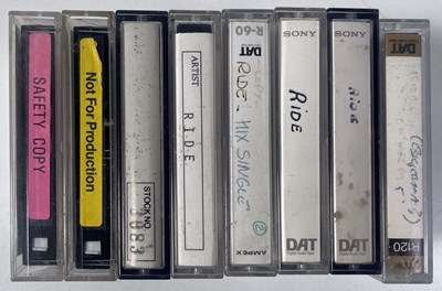 Lot 210 - RIDE  - ORIGINAL STUDIO DEMO DAT TAPES.