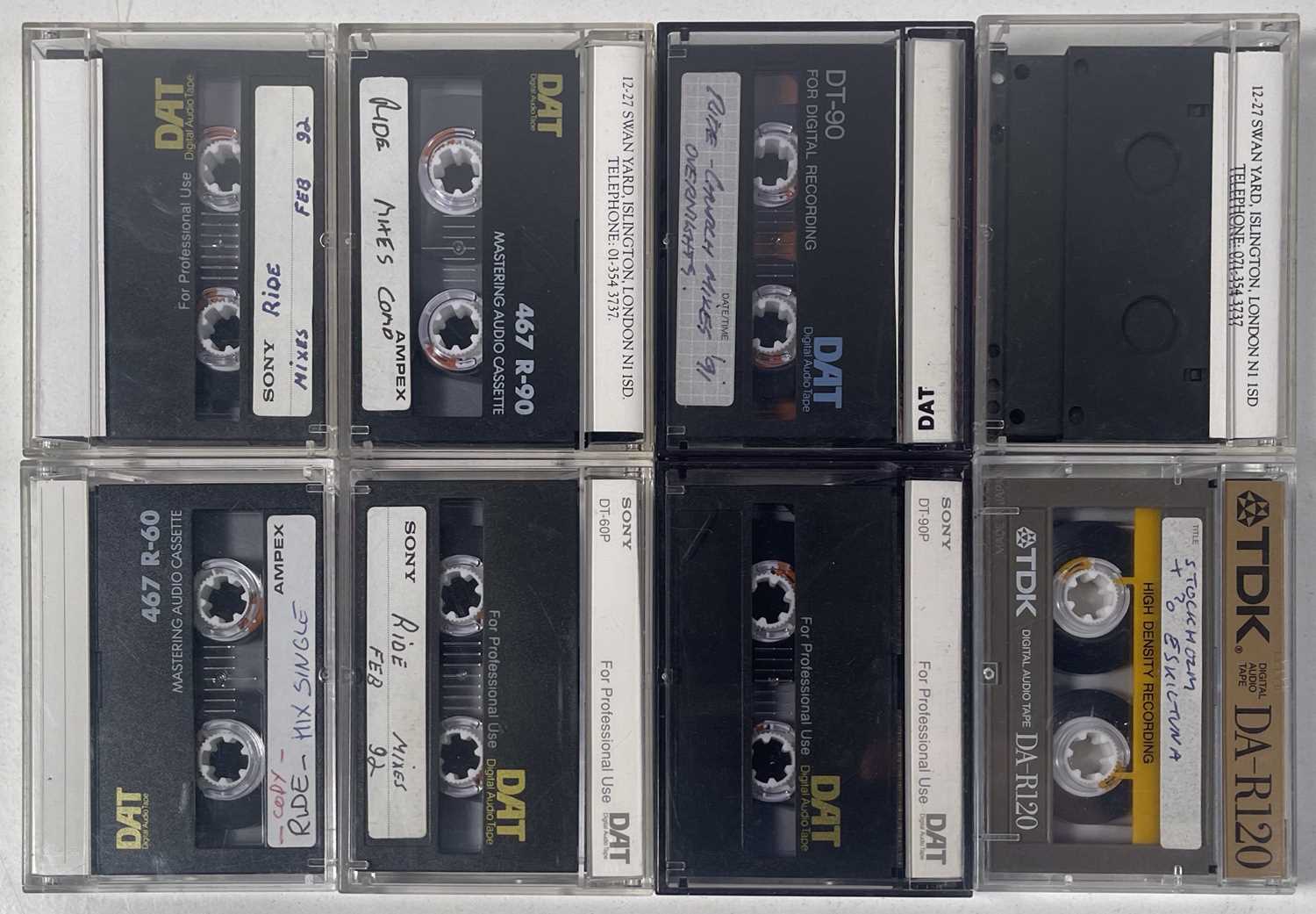 Lot 210 - RIDE - ORIGINAL STUDIO DEMO DAT TAPES.
