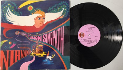 Lot 346 - NIRVANA - THE STORY OF SIMON SIMOPATH LP (UK STEREO OG - PINK ISLAND - ILPS 9059)