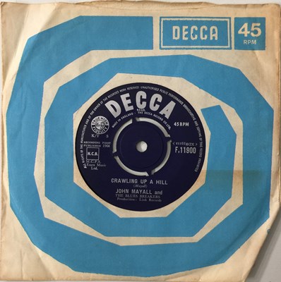 Lot 411 - JOHN MAYALL - CRAWLING UP A HILL 7" (DECCA F.11900)