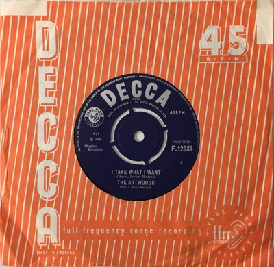 Lot 417 - THE ARTWOODS - I TAKE WHAT I WANT 7" (F.12384)