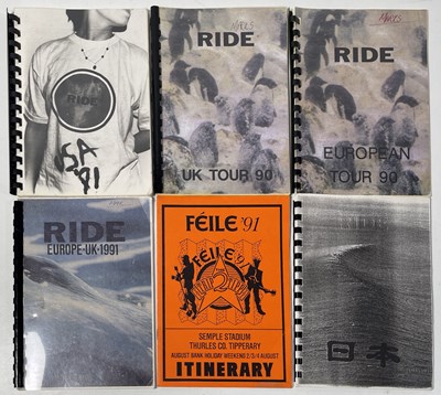 Lot 214 - RIDE - ORIGINAL COLLECTION OF ITINERARIES FROM THE COLLECTION OF MARK GARDENER.