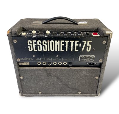 Lot 4 - THE SARSTEDT COLLECTION - AXESS ELECTRONICS LTD. SESSIONETTE: 75 GUITAR AMPLIFIER.