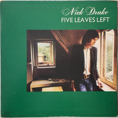 Lot 360 - NICK DRAKE - FIVE LEAVES LEFT LP (ORIGINAL UK PRESSING - ISLAND ILPS 9105)