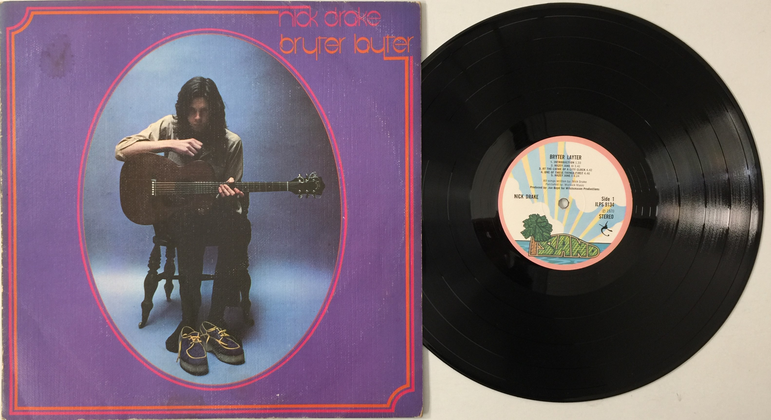 Lot 361 - NICK DRAKE - BRYTER LATER LP (UK OG