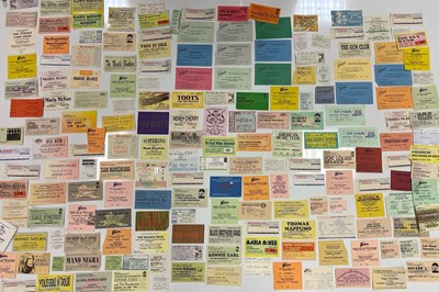 Lot 391 - ROCK AND POP TICKET COLLECTION