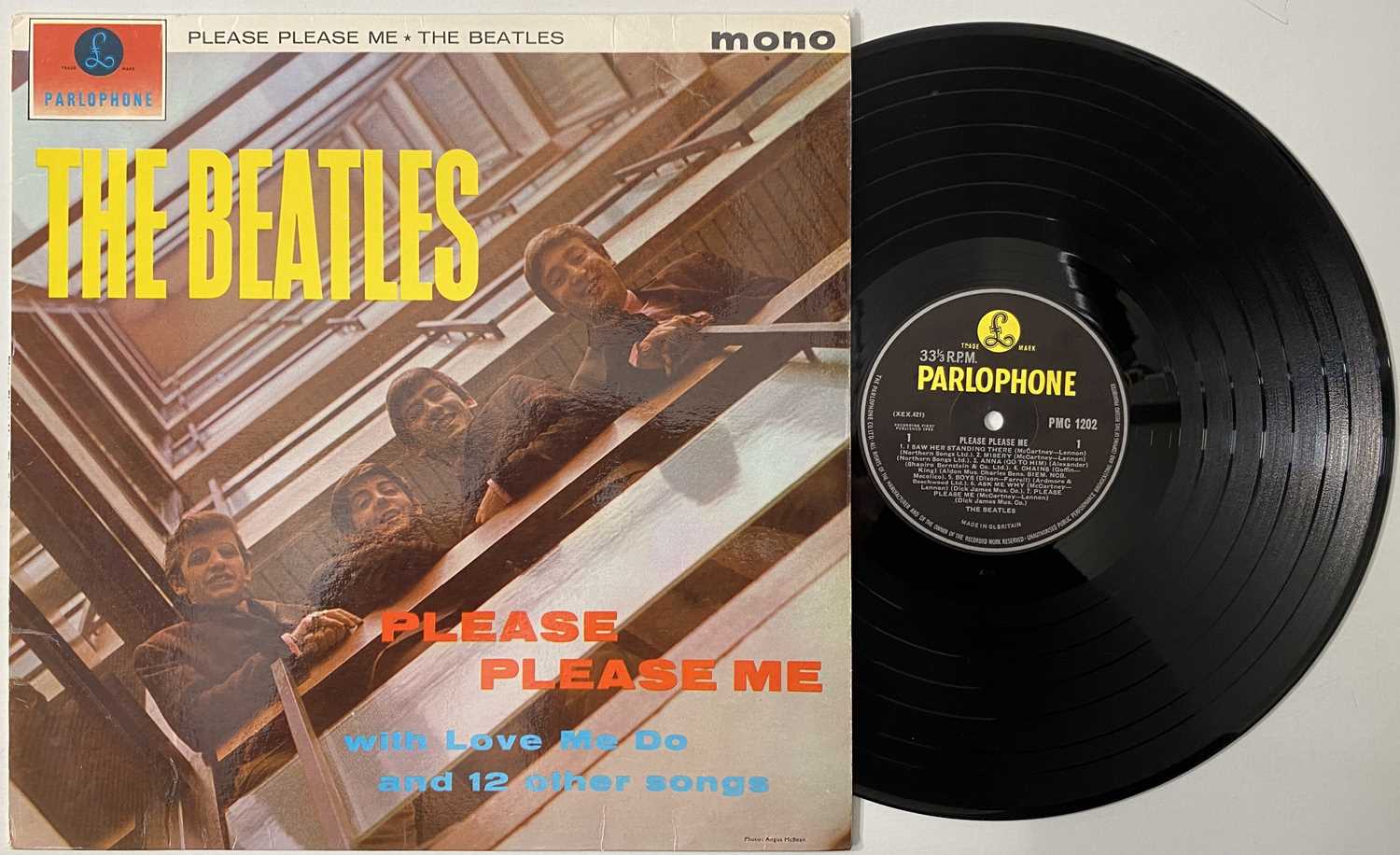 Lot 437 The Beatles Please Please Me Lp Uk Mono