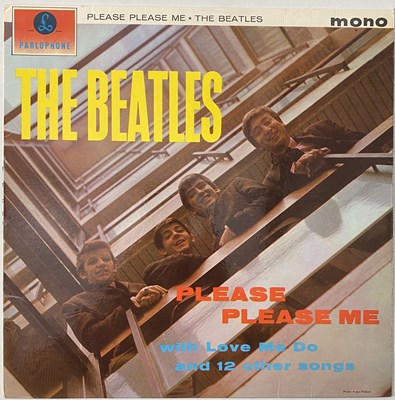 Lot 437 - THE BEATLES - PLEASE PLEASE ME LP (UK MONO 5TH PRESS - PARLOPHONE - PMC 1202)