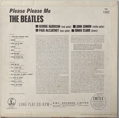 Lot 437 - THE BEATLES - PLEASE PLEASE ME LP (UK MONO 5TH PRESS - PARLOPHONE - PMC 1202)