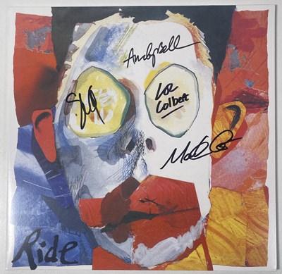 Lot 228 - RIDE - A FULLY SIGNED LP.