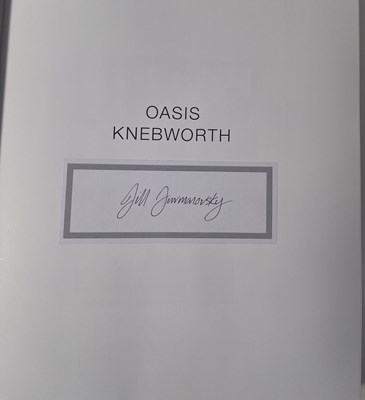 Lot 208 - OASIS - JILL FURMANOVSKY SIGNED PHOTO BOOK.