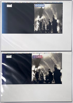 Lot 191 - OASIS - ALTERNATE/PROOF DESIGNS FOR THE HEATHEN CHEMISTRY SLEEVE.