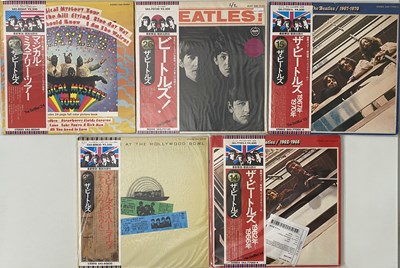 Lot 458 - THE BEATLES - JAPAN ISSUES - LP COLLECTION