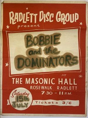 Lot 192 - RITCHIE BLACKMORE - EARLY CONCERT POSTER