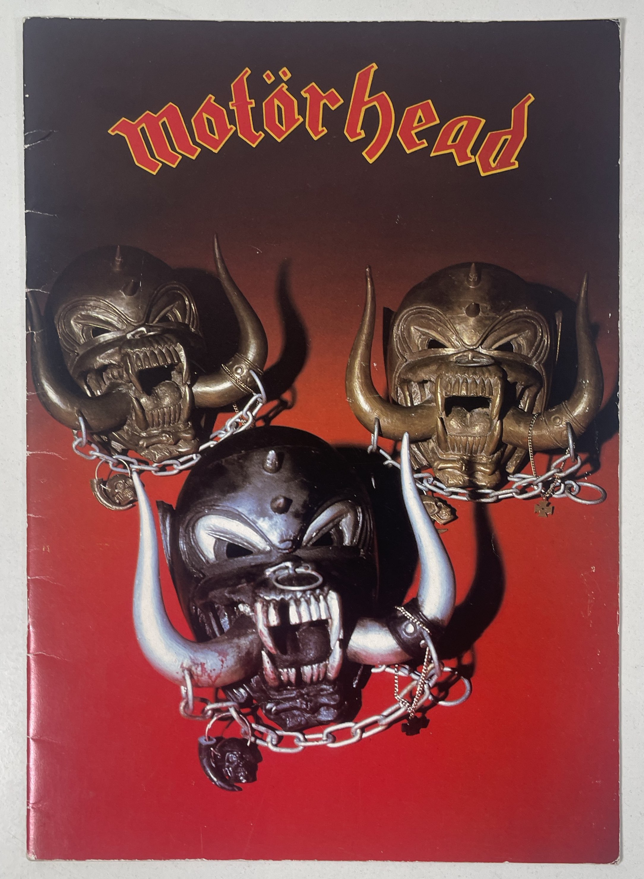 Lot 36 - MOTORHEAD- CONCERT PROGRAMMES AND ORIGINAL