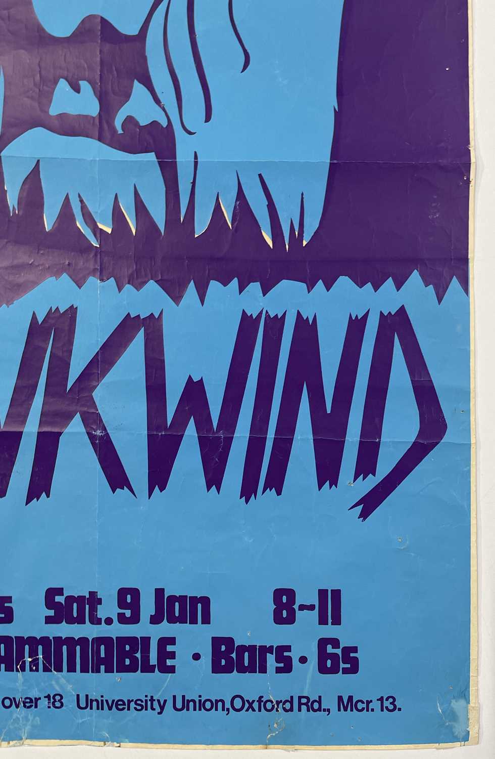 Lot 86 - Hawkwind - A 1971 Concert Poster.