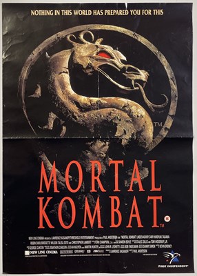 Lot 163 - MORTAL KOMBAT (1995)  - POSTER.