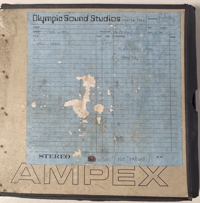 Lot 173 - THE WHO - ORIGINAL OLYMPIC SOUND STUDIOS TAPE REEL 'SAME OLD SONG'.