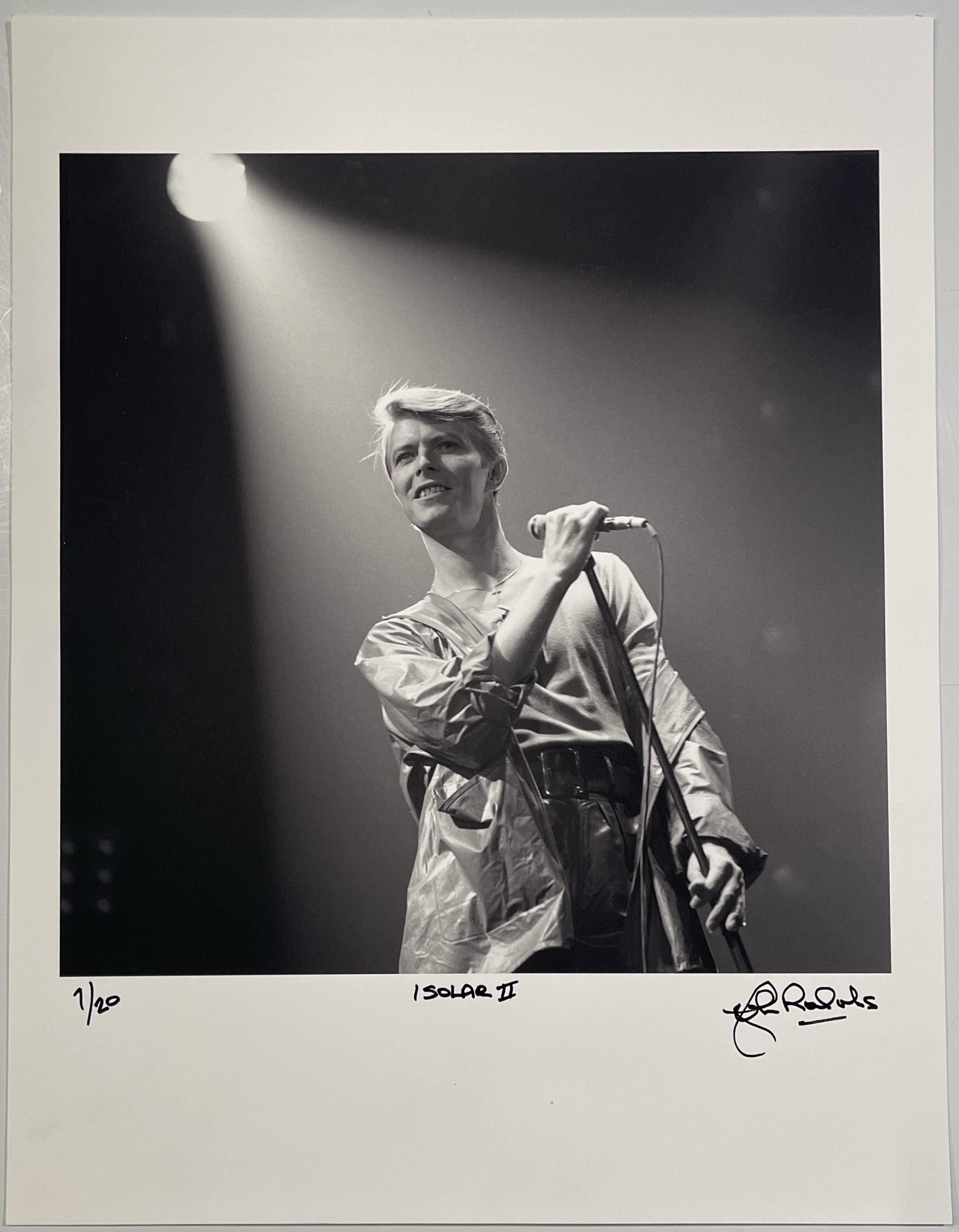 Lot 58 - JOHN ROWLANDS - PHOTOGRAPHER SIGNED LIMITED