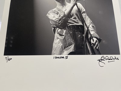 Lot 58 - JOHN ROWLANDS - PHOTOGRAPHER SIGNED LIMITED EDITION PRINT - DAVID BOWIE.