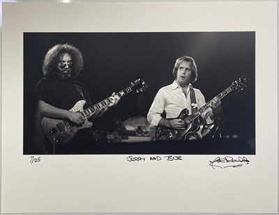 Lot 60 - JOHN ROWLANDS - PHOTOGRAPHER SIGNED LIMITED EDITION PRINT - THE GRATEFUL DEAD.