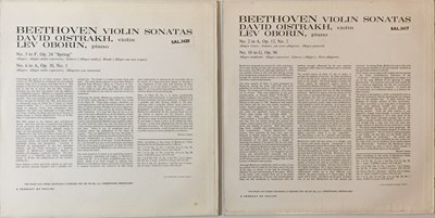 Lot 638 - David Oistrakh - Beethoven Violin Sonatas LPs (Original UK Stereo Philips Recordings)
