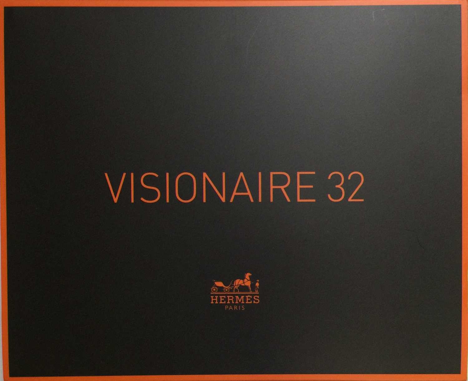Lot 38 - VISIONAIRE NO.32 WHERE? HERMES - WITH LEATHER CASE & PENCIL IN VELVET BAG