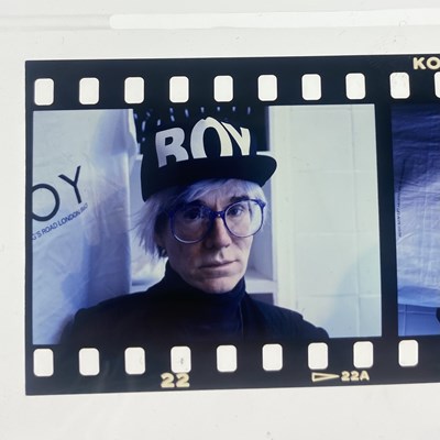 Lot 105 - BOY LONDON - ANDY WARHOL AT BOY LONDON - ORIGINAL IMAGE SOLD WITH COPYRIGHT.