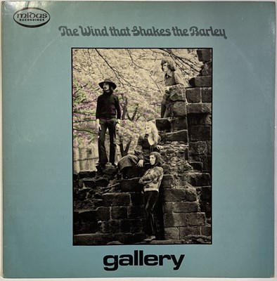 Lot 484 - GALLERY - THE WIND THAT SHAKES THE BARLEY LP (ORIGINAL UK COPY - MIDAS RECORDINGS MFHR 046).