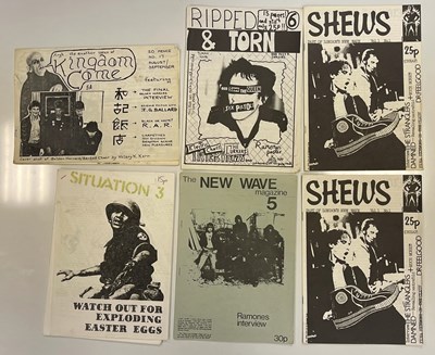 Lot 385 - PUNK AND POST PUNK FANZINES