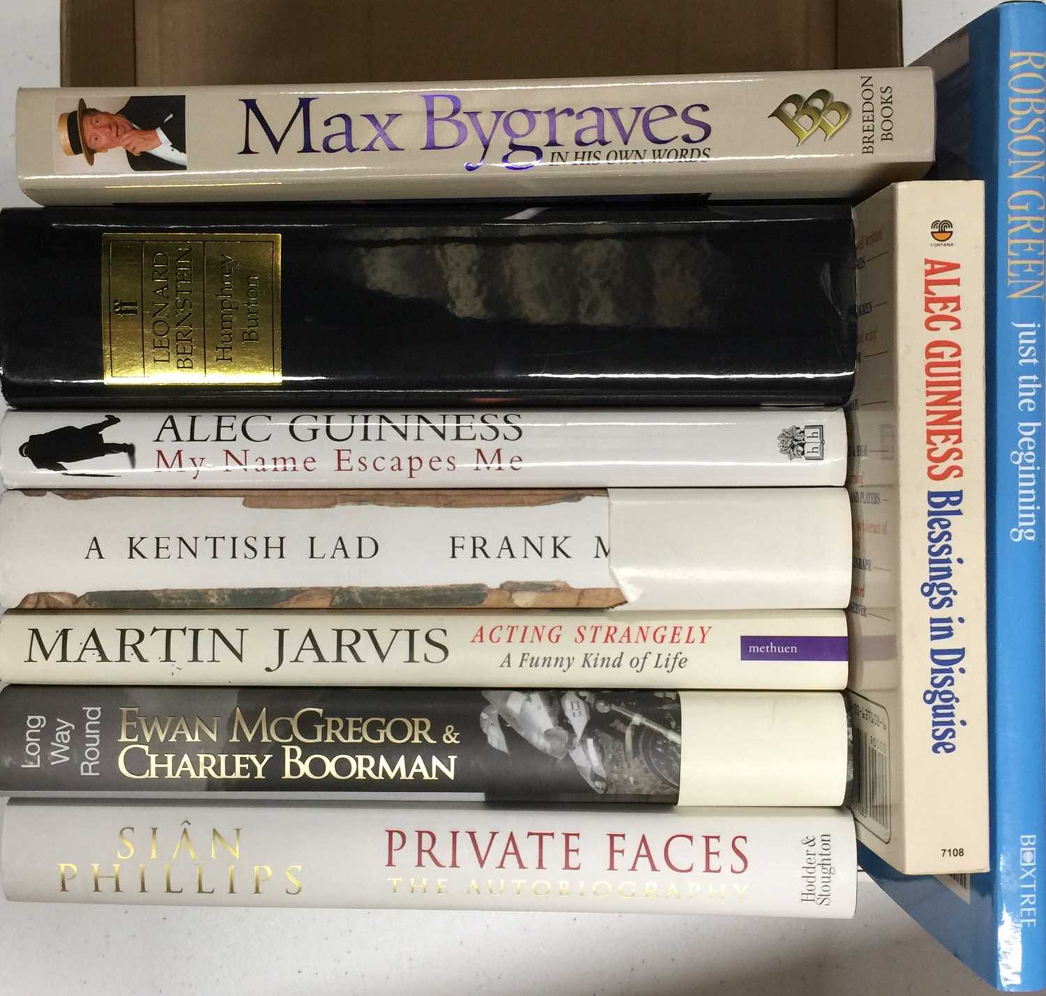 Genius Book Collection Lot 108 - SIGNED TV, FILM, & MUSIC BOOKS INC ALEC