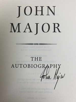 Lot 109 - COLLECTION OF SIGNED POLITICAL AUTOBIOGRAPHIES, MOSTLY FIRST EDITIONS.