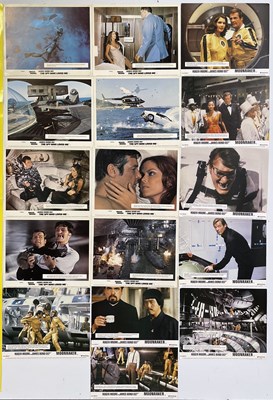 Lot 147 - JAMES BOND - LOBBY CARDS AND COMPLETE FOR YOUR EYES ONLY LOBBY CARD POSTER.