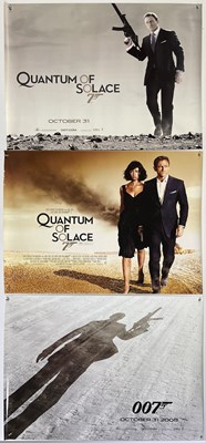 Lot 148 - JAMES BOND - QUANTUM OF SOLACE (2008) TEASER / QUAD POSTERS.