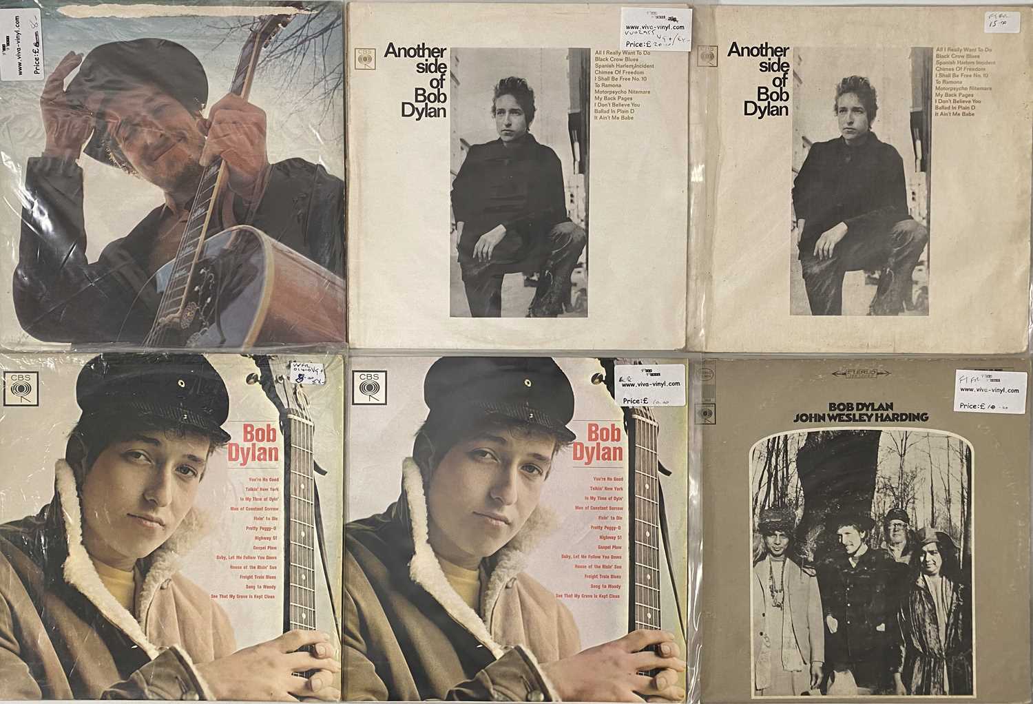 Lot 8 - BOB DYLAN - LP COLLECTION