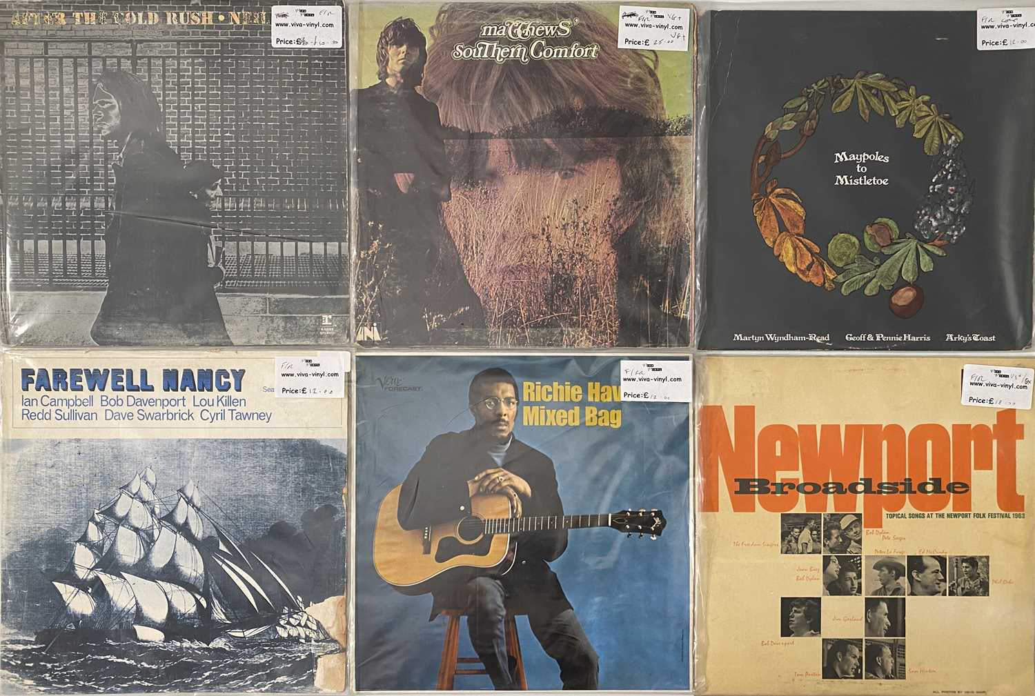 Lot 20 - FOLK/ FOLK ROCK/ SINGER-SONGWRITER - LP COLLECTION