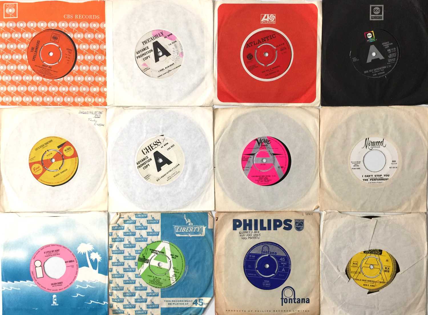 Lot 4 - CLASSIC / NORTHERN SOUL - 7" PACK