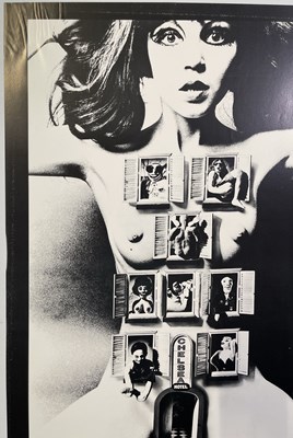 Lot 169 - ANDY WARHOL / ALAN ALDRIDGE - ORIGINAL CHELSEA GIRLS (1966) POSTER SIGNED BY ALAN ALDRIDGE.