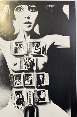 Lot 169 - ANDY WARHOL / ALAN ALDRIDGE - ORIGINAL CHELSEA GIRLS (1966) POSTER SIGNED BY ALAN ALDRIDGE.