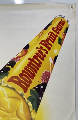 Lot 84 - ADVERTISING POSTERS - ROWNTREE'S FRUIT GUMS BILLBOARD POSTERS.