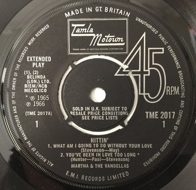 Lot 7 - MARTHA AND THE VANDELLAS - HITTIN' EP (TME 2017)