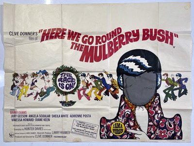 Lot 171 - HERE WE GO ROUND THE MULBERRY BUSH (1968) ORIGINAL UK QUAD POSTER.