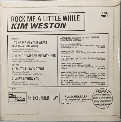 Lot 9 - KIM WESTON - ROCK ME A LITTLE WHILE EP (TME 2015)