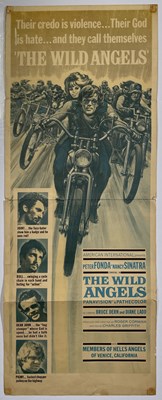 Lot 173 - THE WILD ANGELS (1967) ORIGINAL US INSERT POSTER.