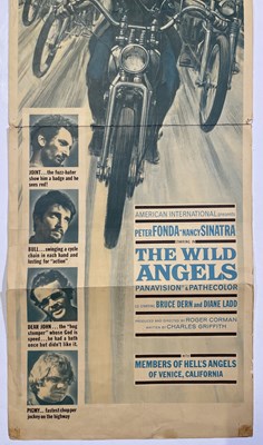 Lot 173 - THE WILD ANGELS (1967) ORIGINAL US INSERT POSTER.