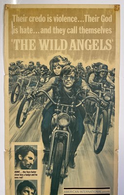 Lot 173 - THE WILD ANGELS (1967) ORIGINAL US INSERT POSTER.